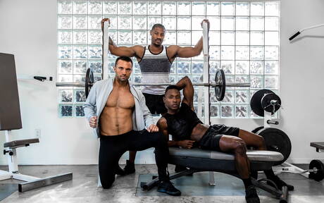 Nasty Guys Miller Axton Colby Tucker And Adonis Couverture In Hot