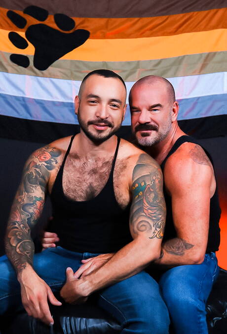 Venezuelan Hairy Bear Julian Torres And American Stud Jack Dyer Fuck