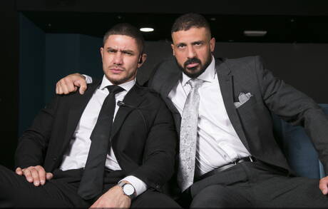 Russian Well Built Dato Foland And Italian Gay Bear Marco Napoli Have A