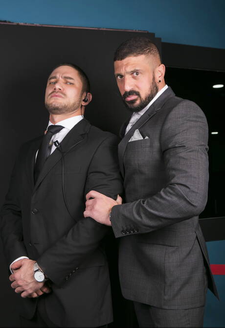 Russian Well Built Dato Foland And Italian Gay Bear Marco Napoli Have A