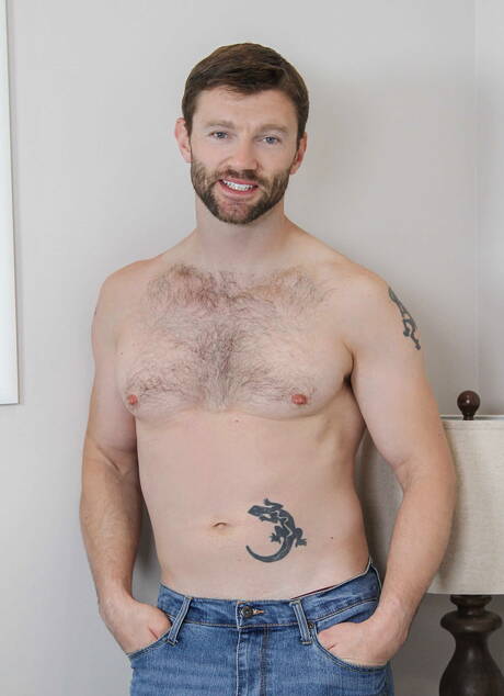 Men: Two american boys otter Dennis West and hunk Lucky Daniels banged each other