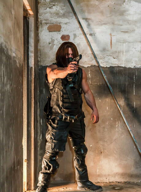 De gespierde Amerikaanse Alex Mecum en de goed gebouwde Engelse Paddy Obrian hebben goede seks