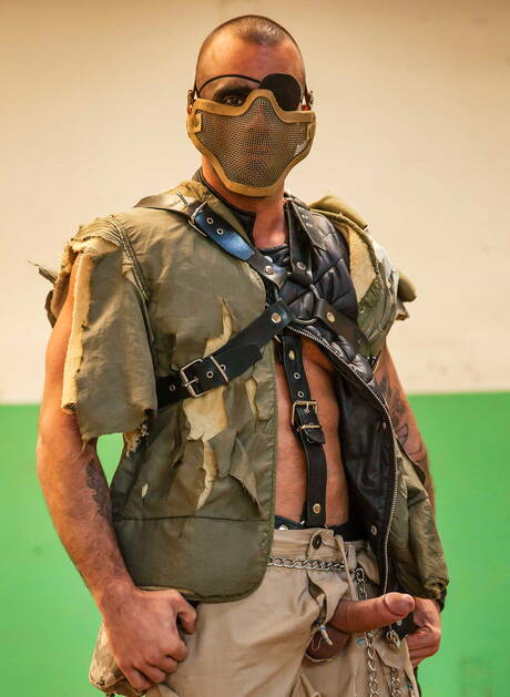 Damien Crosse, Dario Beck, Hector, Jay e Paddy si divertono insieme