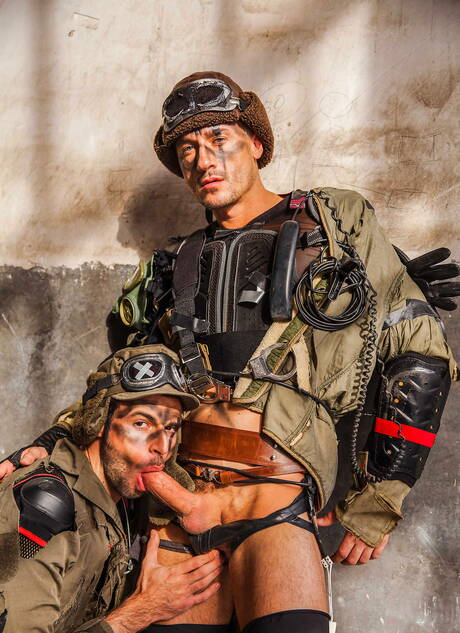 La loutre espagnole Dario Beck et le costaud slovaque Jay Roberts s