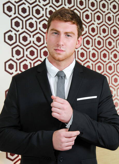 Hot american dudes hunk Alex Mecum and beefcake Connor Maguire have a hot couple sex