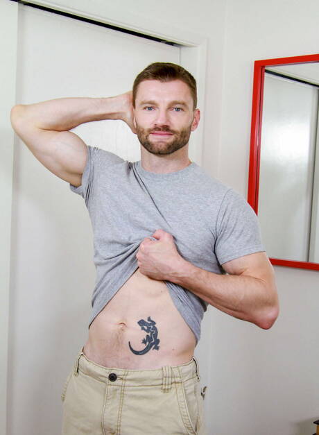 Nice american buddies otter Dennis West and hairy stud Jack Radley drilling an ass