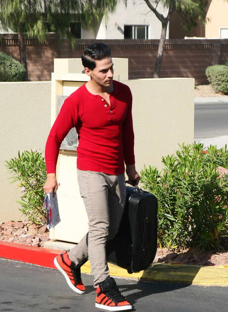 Latino husky guy Jimmy Durano and tough guy Jorge Fusco fuck after dick sucking outdoor