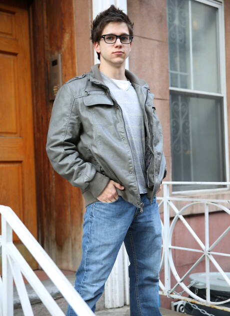 Amerikaanse pornosterren superstud Dimitri Kane en goed gebouwde Will Braun in hete anale seks buiten