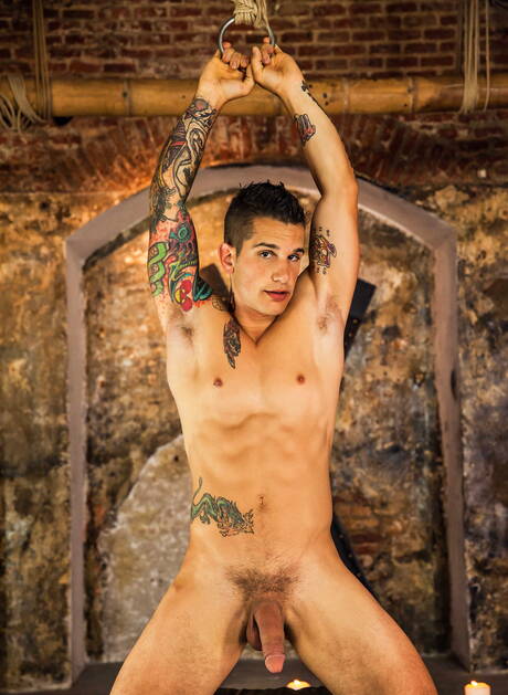 American otter Jimmy Fanz and canadian husky guy Pierre Fitch fuck ass after sucking