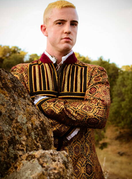 German hunky guy Jessy Ares and scottish muscular Jp Dubois fuck ass after sucking dick outside