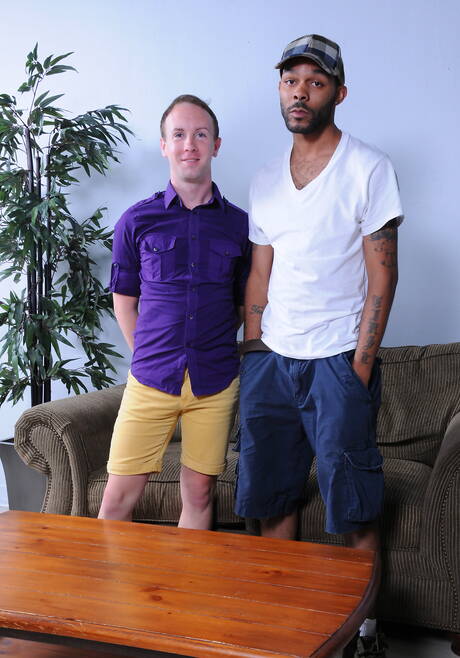 Ebony well-built Dee Truth and superstud Jayden Jones make an interracial love outside