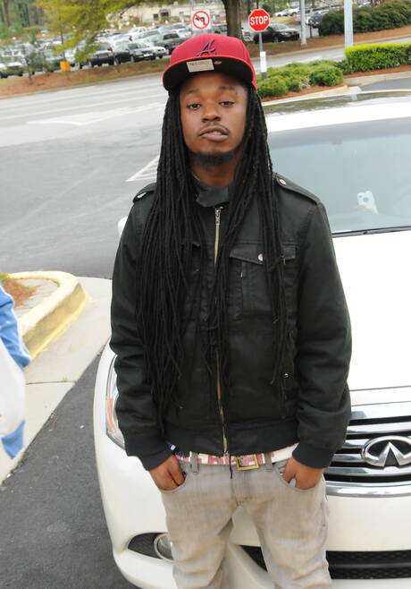 Young dude Brutiz and pretty boy King Hood make an interracial love outdoor