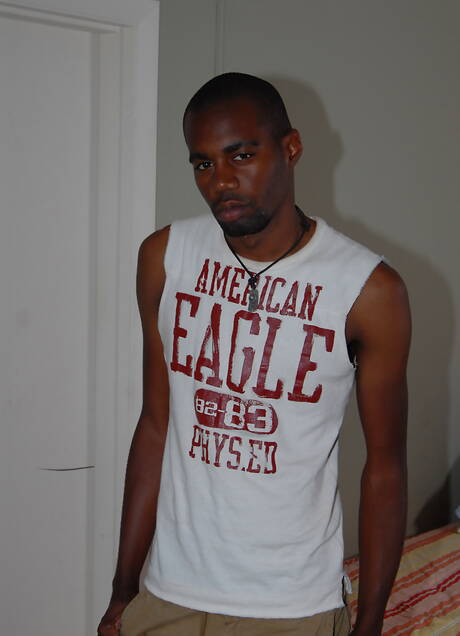 Well-built Colby Fender and muscular Jason White have interracial anal sex