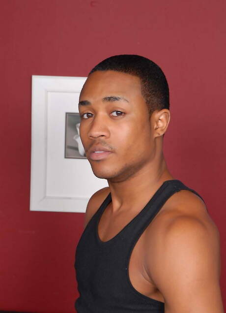 Blacks on Boys: Well-built Mike Gonzales and black husky guy Mr. Saki fuck interracial ass after sucking cock