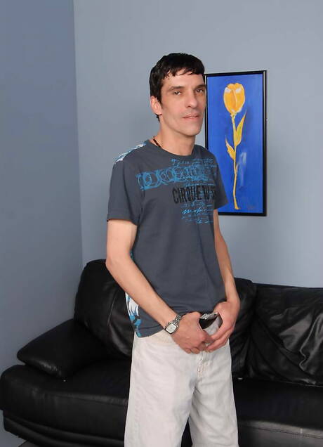 Beautiful guy Scott Daniels and beautiful buddy Titan fuck after  interracial blowjob