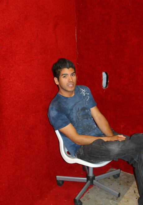 Latino muscular Chris Dano and beefcake Damien Young fuck ass after interracial sucking