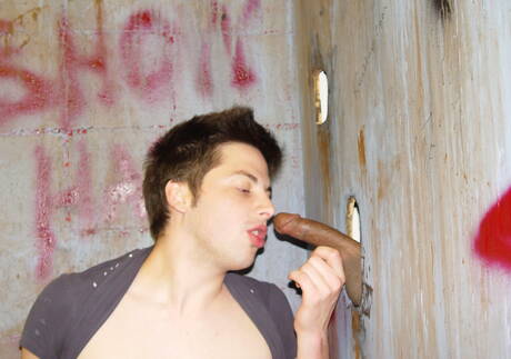 Young dude Kyle Foxxx and young boy Tre Kane in blowjob scene