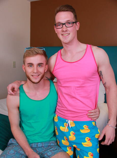 Man Royale: Shameless guys Kyle Ryder, Seth Stark and Jackson Cooper have a good 3some sex