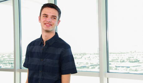 Young Christian James fuck ass after sucking cock