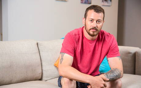 兩個美國帥哥 Mark Long 和性感小鮮肉 Dakota Young 互相吸吮和操弄