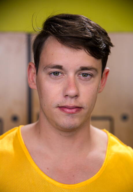 Le star americane Scott Demarco e Tobias, due uomini duri, in un