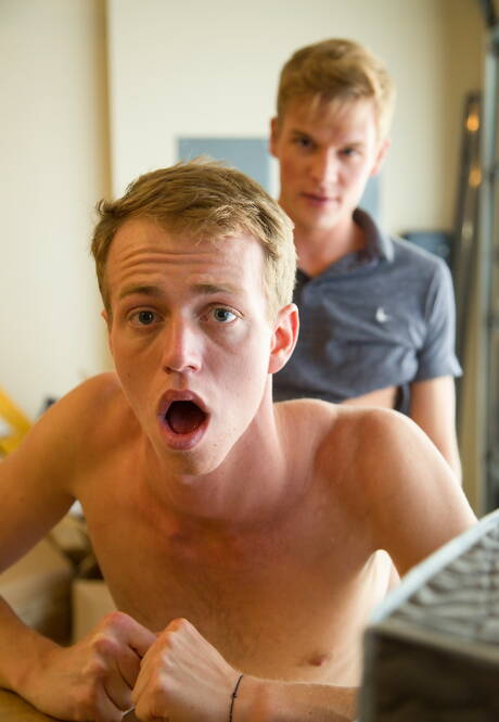 O bonitão americano Ty Thomas e o robusto Donovan Kane se chupando e transando