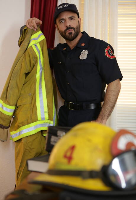 Hot american boys hunk Armond Rizzo and hairy stud Adam Russo posing naked and showing butt