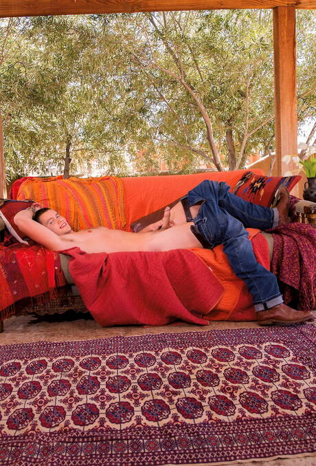 Der harte Kerl Ryan Rose und der bullige Damien Nichols aus den USA bei heißer Arschfick-Action