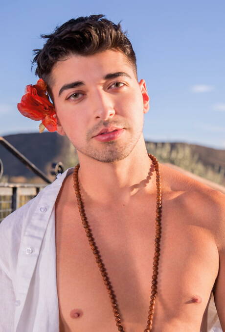 Falcon Studios: American beefcake Jj Knight and beefcake Brett Dylan in hot anal sex outside