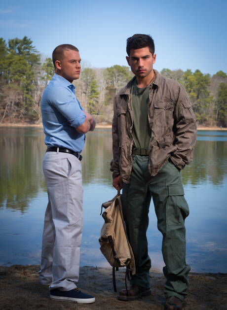 Il duro americano Brandon Wilde e il robusto russo Vadim Black posano nudi all