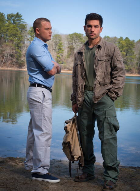 Il duro americano Brandon Wilde e il robusto russo Vadim Black posano nudi all