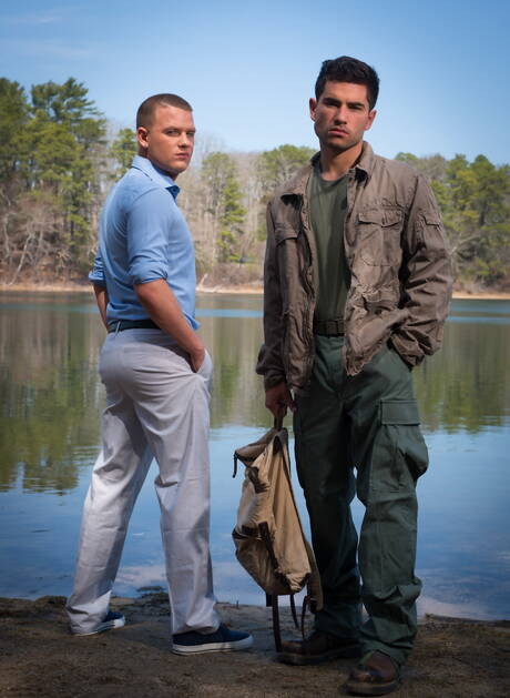 Il duro americano Brandon Wilde e il robusto russo Vadim Black posano nudi all