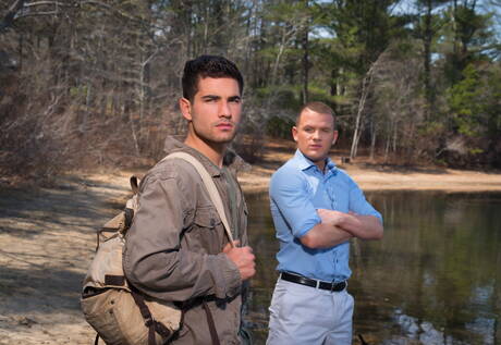 Il duro americano Brandon Wilde e il robusto russo Vadim Black posano nudi all