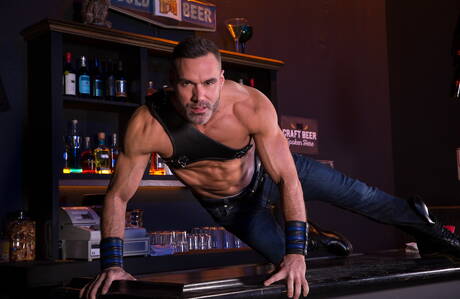 Canadian hairy stud Mick Stallone and canadian hunk Manuel Skye make a love