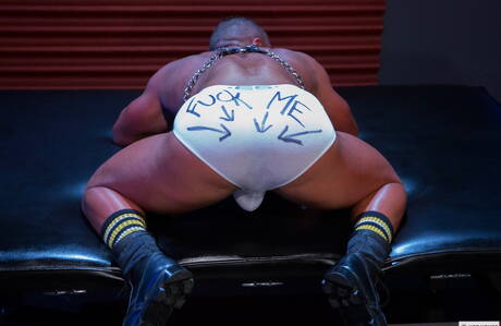 Jordan and black stud Micah Brandt in hot interracial ass bang