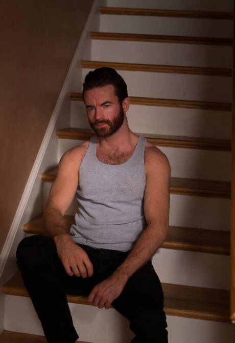 Icon Male: Irish hairy bear Brendan Patrick jerk off