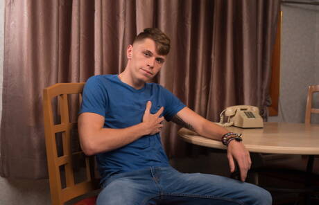 Hot american dudes hunky guy Troy Accola and superstud Noah Donovan having a pleasure