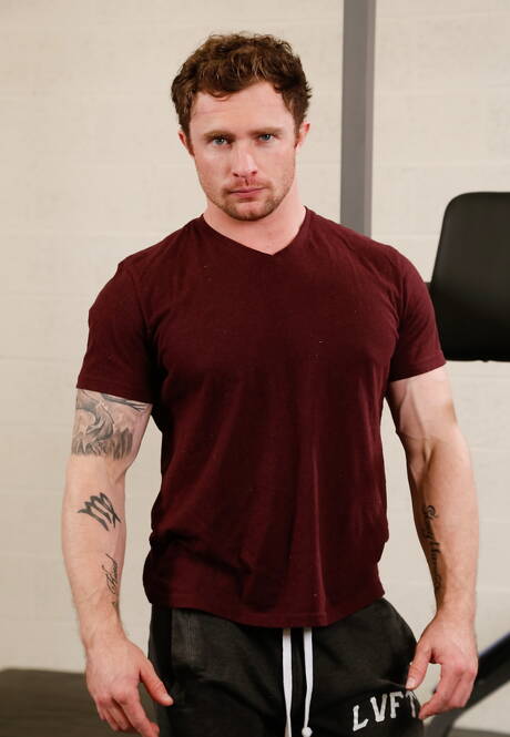 Sexy Amerikanen, gespierde Markie More en twink Christian Bay zijn dol op elkaar