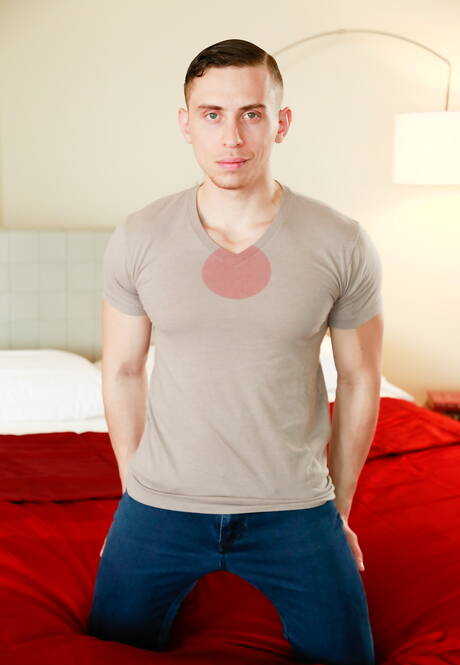 Two american dudes well-built Dante Martin and otter Griffin Barrows in hot ass bang