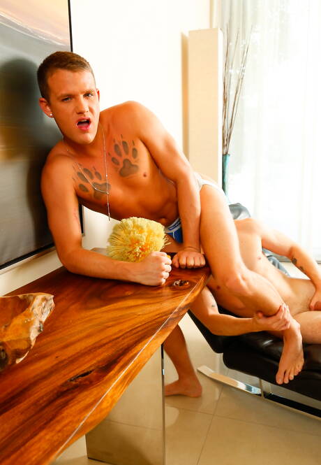 Beefy Miles Taylor and american tough guy Brandon Wilde love each other