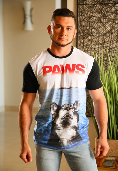 Sexy americans, muscular Johnny Riley and beefcake Markie More have a hot couple sex