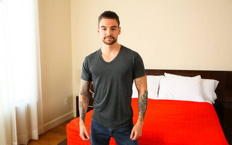 Zwei amerikanische Kerle, der Hengst Johnny Torque und der Otter Griffin Barrows, bei einem heißen Arschfick