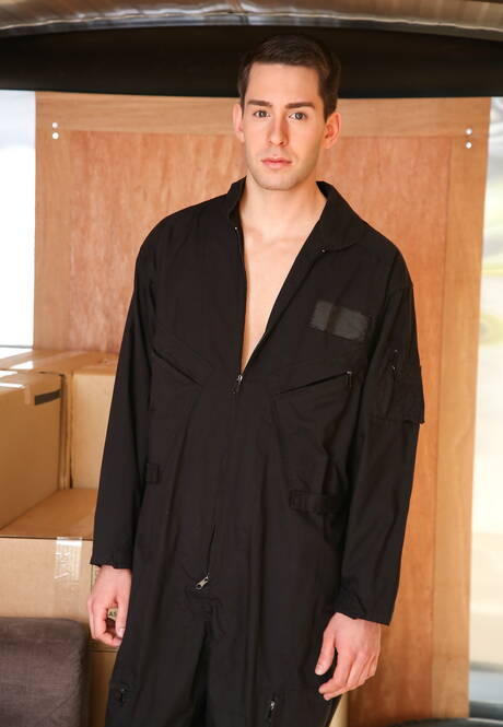 Next Door Studios: Famous americans, hunky guy Brandon Moore and stud Lance Taylor in hard anal sex