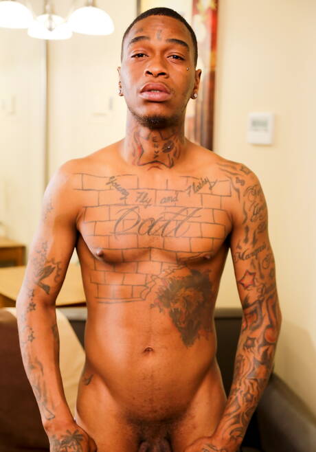 Der Hengst Red A und der Muskelprotz Kyd Leo beim Analsex zwischen Schwarzen und Weißen