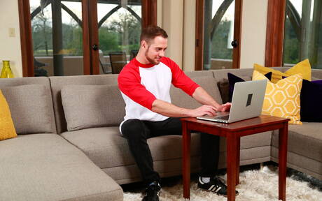 Next Door Studios: Nice american boys well-built Andy Banks and husky guy Brendan Phillips in hot homosexual action