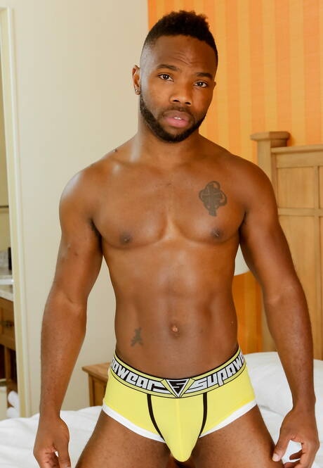 Ebony husky guy Bam Bam and hunky guy Xl have a hot couple scene