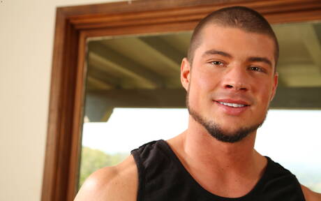 Nasty guys Mark Long, Dante Martin and Brad A in hard 3some sex