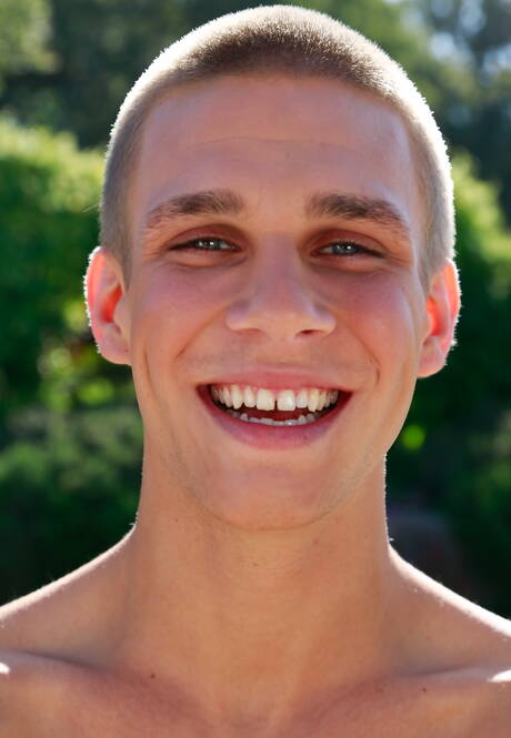 Next Door Studios: Sexy Trent Ferris, Sam Truitt and Cody Walker in threesome fuck action in the pool