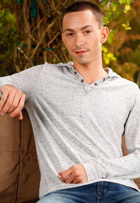 Next Door Studios: Sexy stud Rookie and attractive boy Jt Stryder in hot homosexual scene outside