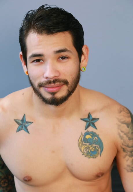 Next Door Studios: Nasty guys Marc Williams, Draven Torres and Max Chevalier in hot interracial groupsex